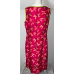 Vintage Whimsical Butterfly Dress Womens 14 Pink Size L Photo 10
