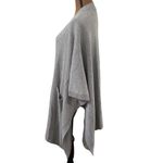 Aritzia Golden by TNA Roohan grey alpaca wool blend sweater poncho size XXS / XS Photo 53