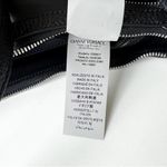 Versace NWOT  Medium Medusa Zip Leather Hobo Shoulder Bag in Black and Silver Photo 11