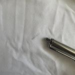 Madewell Top Short-Sleeve Mockneck Tee Cotton Blend Eyelet White XS NWT New Photo 11