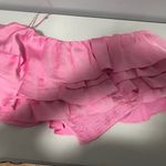 Strut & Bolt Elegant Fuchsia Ruffled One-Shoulder Blouse Photo 3