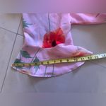 Gibson Latimer pink floral maxi dress size XL ruffles sleeve Photo 7