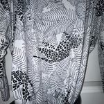 Flora Nikrooz Flora by  Animal Print Soft Short Robe Size 2X  Photo 9