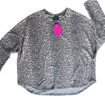 Blank Paige  Animal  Print Women's Sweatshirt Size S Photo 0