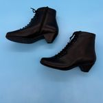Ziera Diamond Black Women's Lace Up Ankle Boots with 2” Heel. Size 9 Photo 1