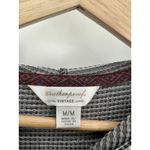 Weatherproof Black Plaid Pullover Hooodie Stretch Womens Medium Photo 5