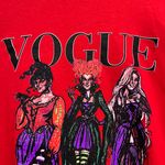 Red Vogue x Hocus Pocus long sleeve shirt #HocusPocus #Vogue No size tags fit up Size L Photo 5
