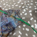 Vintage Y2K Silk Beaded Asymmetrical Evening Dress suewong nocturne bubble lilac Orange Size undefined Photo 11