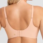 Honeylove CrossOver Mesh Wireless Bra Blush 2X Tan Photo 2