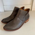 Kork-Ease  Ryder distressed leather ankle boots in taupe gray size 8.5 Photo 1
