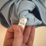 CHAPS Qinsen Sky Blue Sleeveless Going Out Top Photo 2