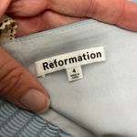 Reformation Melanie Top in Light Blue Photo 2