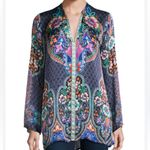 Johnny Was HOUSTEIN CHARMEUSE TUNIC Embroidered NWT Photo 2