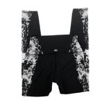 Alo Yoga ALO High Waisted Airbrush Black Crystal Full Length Ankle Leggings Small Photo 3