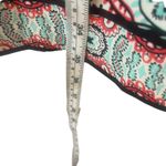 London Times Y2k Women's Size 10 Beaded Turquoise Red Shift Dress Photo 8