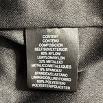 WAYF  x Emma Rose Corvette Ruched Minidress Women's Med Black Metallic V-Neck Photo 7