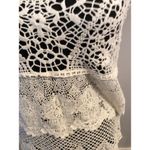 American Eagle Medium Lace Crocheted Top Photo 2