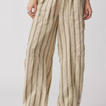 Urban Outfitters  UO Mae Linen Low-Rise Cargo Pant Large Photo 0