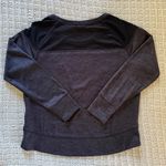 Champion Women’s Duo Dry Grey Black Shoulder Mesh Long Sleeve Sweatshirt Medium Photo 1