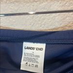 Lands' End New Lands’ End Women’s High Waisted Bikini Bottoms Size 14 Navy Blue NWOT Photo 2