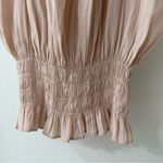 Ramy Brook  Sleeveless Lauren High Neck Blouse, Light Pink Blush, Sz Extra Small Photo 5