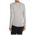 Zadig & Voltaire 💕💕 Tunisien Skull Long Sleeve T-Shirt - Gris Chine Gray M NWT Photo 1