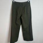 Quince Olive Green Ultra Stretch Ponte Cropped Wide Leg Pant Photo 3