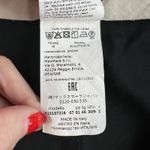 Max Mara  Studio Sz 12 Cotton Cropped Trousers Pants Black Pleated Front Italy Photo 10