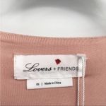 Lovers + Friends Happy Faux Wrap 3/4 Sleeves V-Neckline Ruched Mini Dress NEW Photo 5