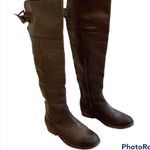 BX for Bronx Leather Over the Knee Boots Brown Size 5.5 Photo 4