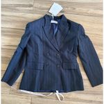 Mac Duggal NWT 81160 Navy Embellished Blazer Sz Large $398 Photo 3