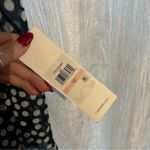 Calvin Klein Ruffle Sleeve Polka Dots Mini Dress Cream Blue White NWT Size 10 Photo 4