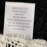 Love Tree Happens Striped Crochet Hooded Sweater Black Cream Size medium Photo 10