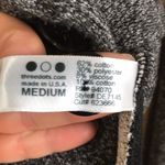 Three Dots  Women’s Soft Colorblock Heather Gray and Black One-Button Blazer Photo 8