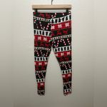 Just Love 🎄 Holiday Leggings Women’s Medium – Festive Christmas Print Photo 1