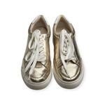 Birdies HTF:  𐦖 The Cardinal Luxe Metallic Leather Sneaker 𐦖 Mica [Gold] 𐦖 7.5 Photo 9