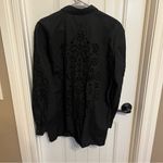 Johnny Was  Jade Eyelet Button Up Top Black Photo 3