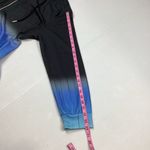 Black Blue Ombre Full Zip Hoodie Jacket XXL Photo 6