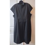 Lane Bryant Black Orange Purple Pink Cap Sleeve Dress Size 20 Photo 2