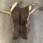 Jimmy Choo brown snakeskin platform wedges Photo 6