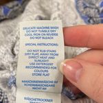 Boden slub cotton seashell print high waist plunge neck mini dress size 4 Photo 12