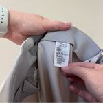 COS  White/Grey Trousers with Zipper Size 12 Photo 8