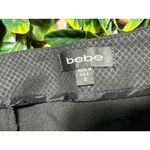 Bebe Vintage  Black Pleated Pencil Skirt Size 0 Photo 2