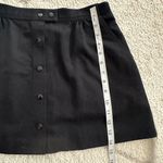 Vintage Lily's of Beverly Hills Front Snap Button Tennis Skirt Black Size undefined Photo 4