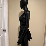 Two pieces Gym Set High Waist Mini Skort Built In Shorts Sport Bea Bustier Top Black Photo 6