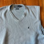 Ralph Lauren Polo Sweater Vest Knit Cotton Size large Photo 6