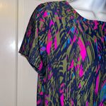 Jude Connally Ella Mini Shift Dress Size Small in Bright Colors Purple Photo 2