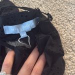 Hill House NWT HOME The Eyelet Celine Top in Black Photo 9