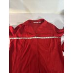 Sag‎ Harbor Size L Stretch Moleskin Red Crimson Blazer Jacket Size L Photo 4