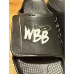 OOFOS Ooahh Sport Flex Sandal Slide Dawn Staley Recovery WBB Basketball Size 8 Black Photo 3